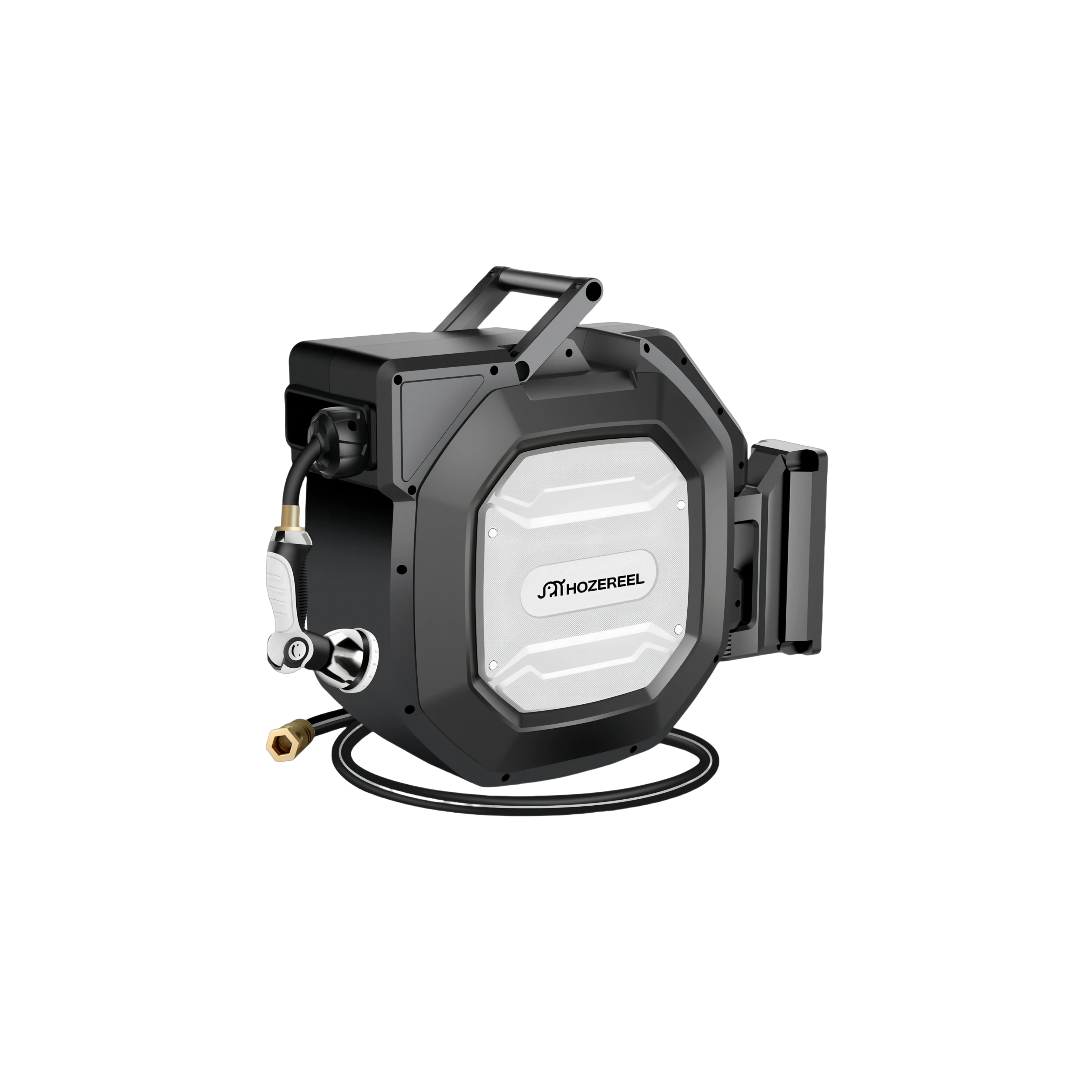 1/2",5/8" x 100 FT,135 FT Heavy Duty Retractable Garden Hose Reel By HOZEREEL