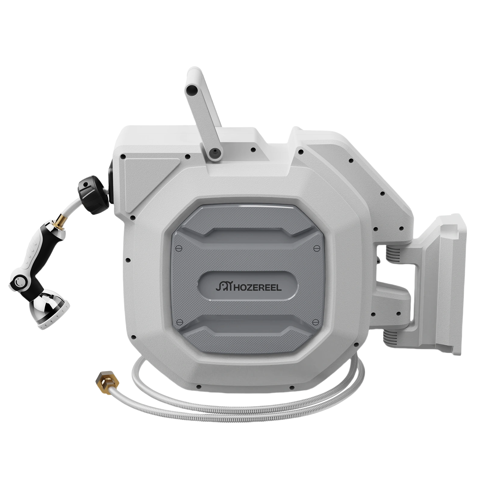 1/2",5/8" x 100 FT,135 FT Heavy Duty Retractable Garden Hose Reel By HOZEREEL