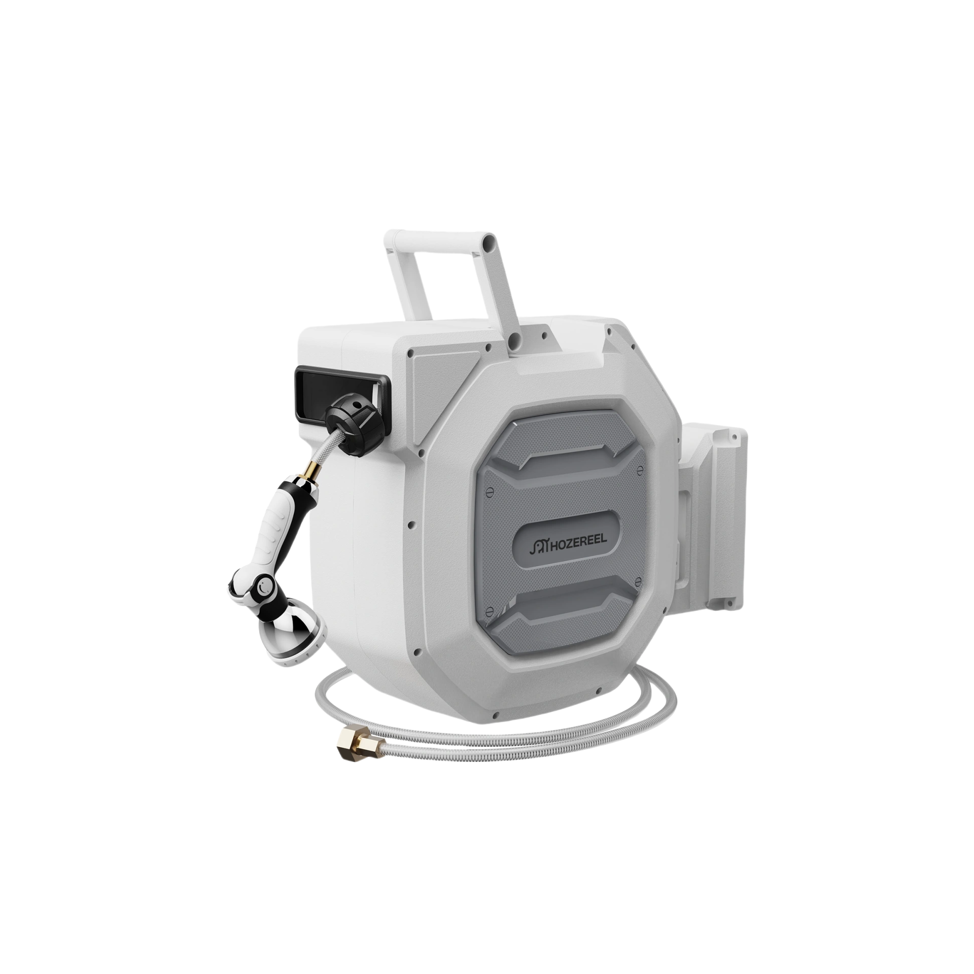 1/2",5/8" x 100 FT,135 FT Heavy Duty Retractable Garden Hose Reel By HOZEREEL