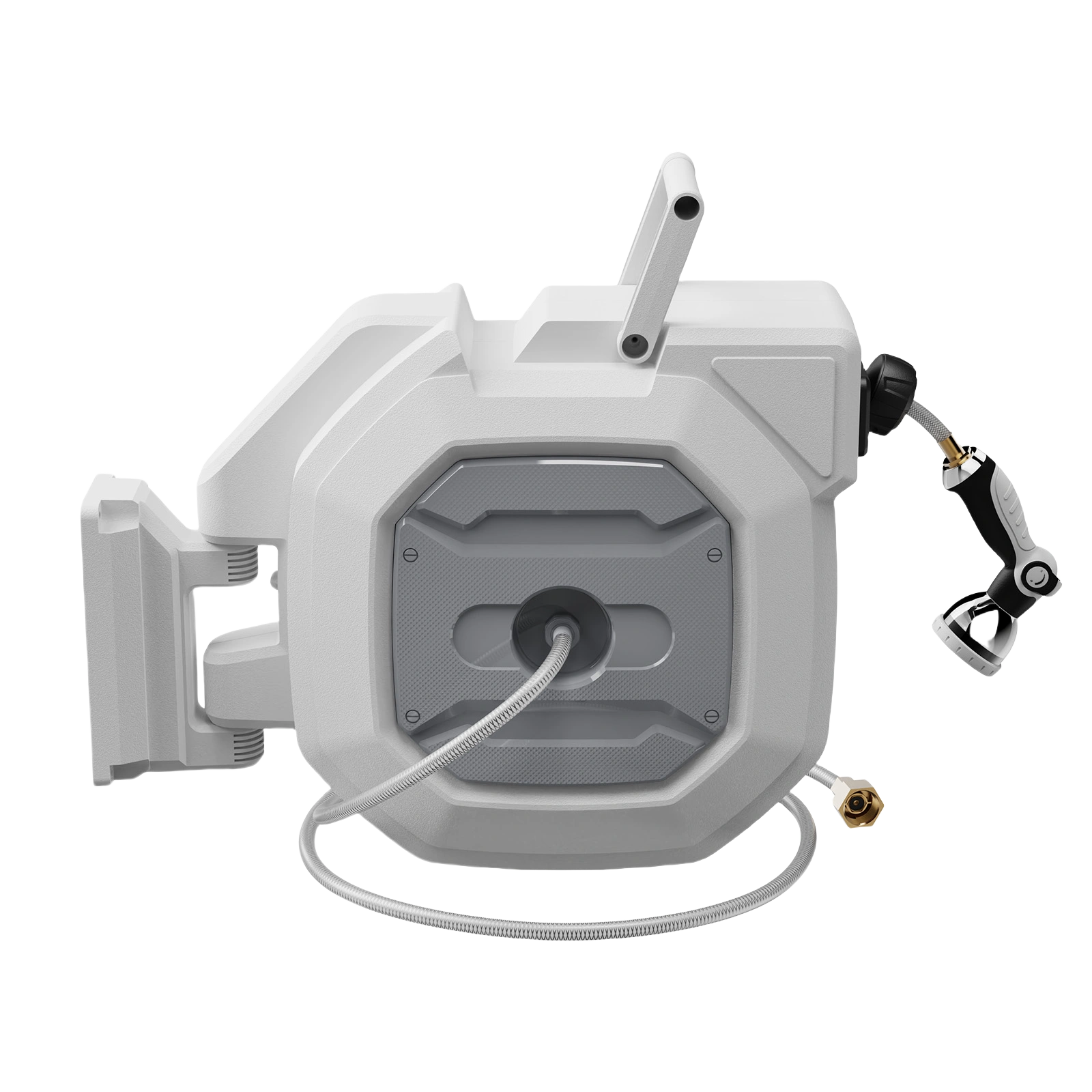 1/2",5/8" x 100 FT,135 FT Heavy Duty Retractable Garden Hose Reel By HOZEREEL