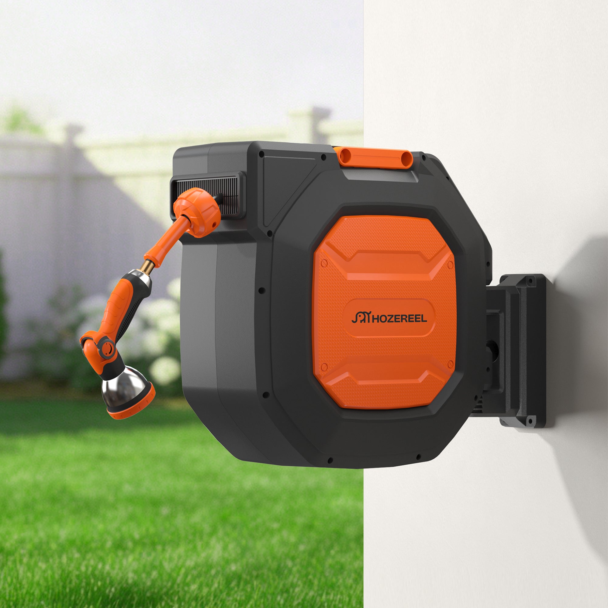 Retractable Garden Hose Reel