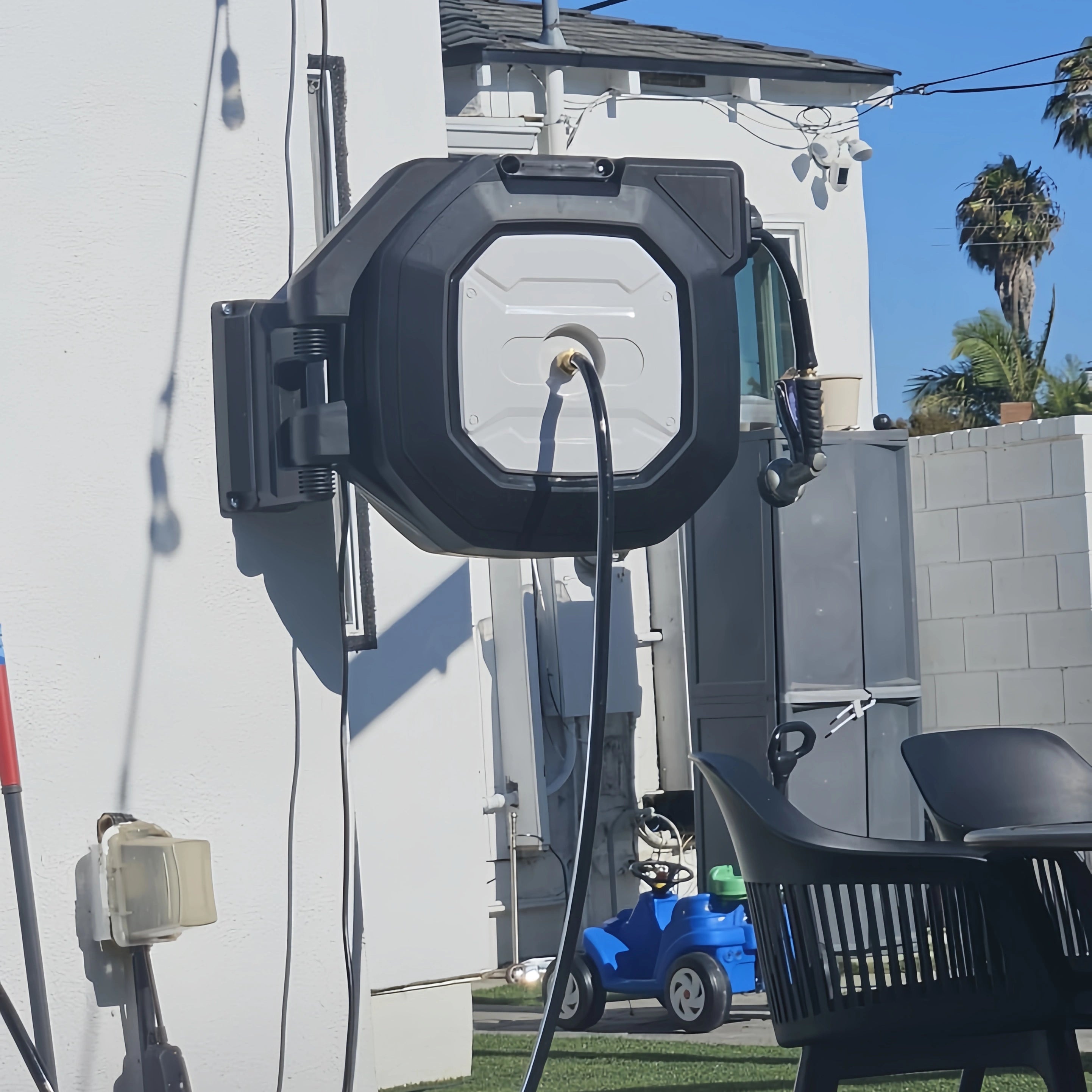 HOZEREEL Tools HoseReel 5/8"x 100 ft HOZEREEL hose reel,Water hose reel,Retractable